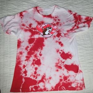 Buc-ee’s Size Large Tie Dye Short Sleeve T-Shirt